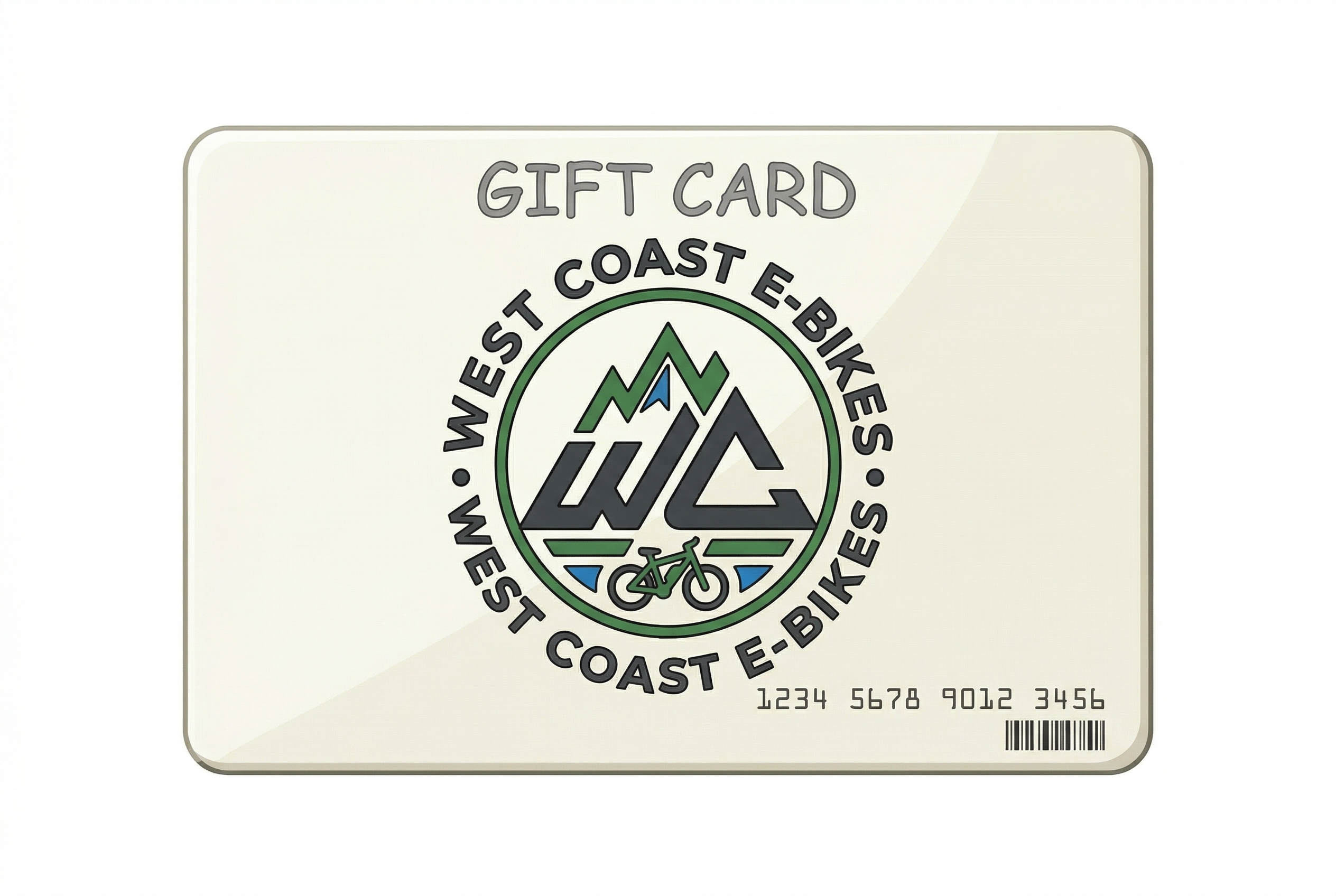West Coast E-bikes Gift Cards